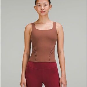 lululemon athletica Brown Tank Top